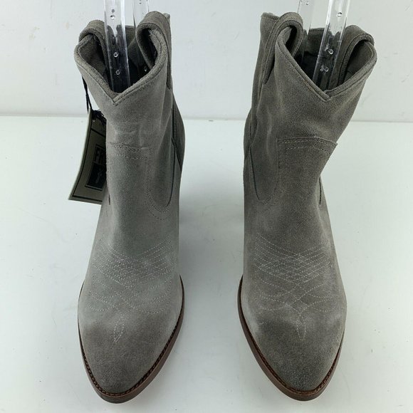 Womens Frye Boots Size 10 Ilana Short Dark Grey Oi - Picture 8 of 12